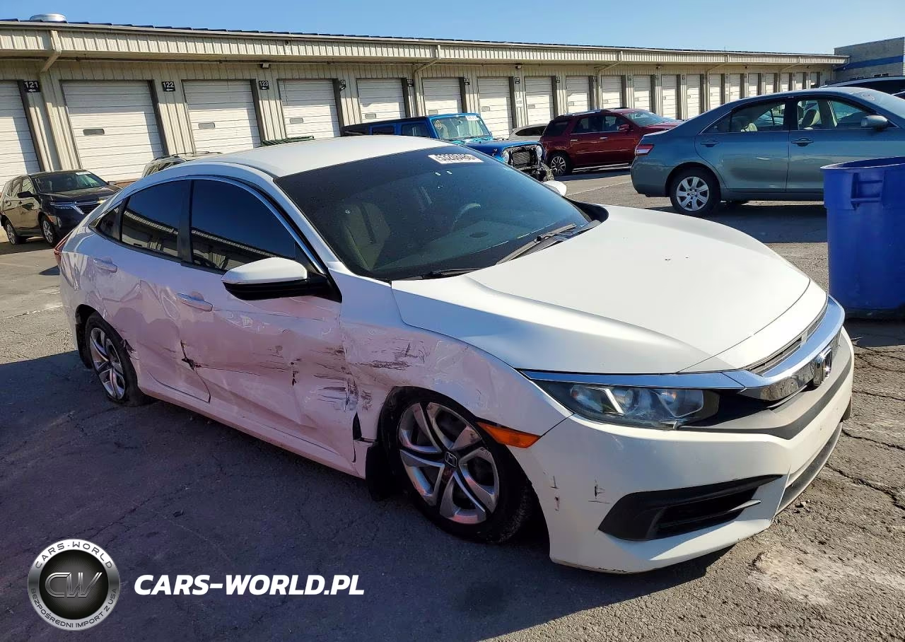2017 Honda Civic Lx VIN:19XFC2F54HE004295 - 4