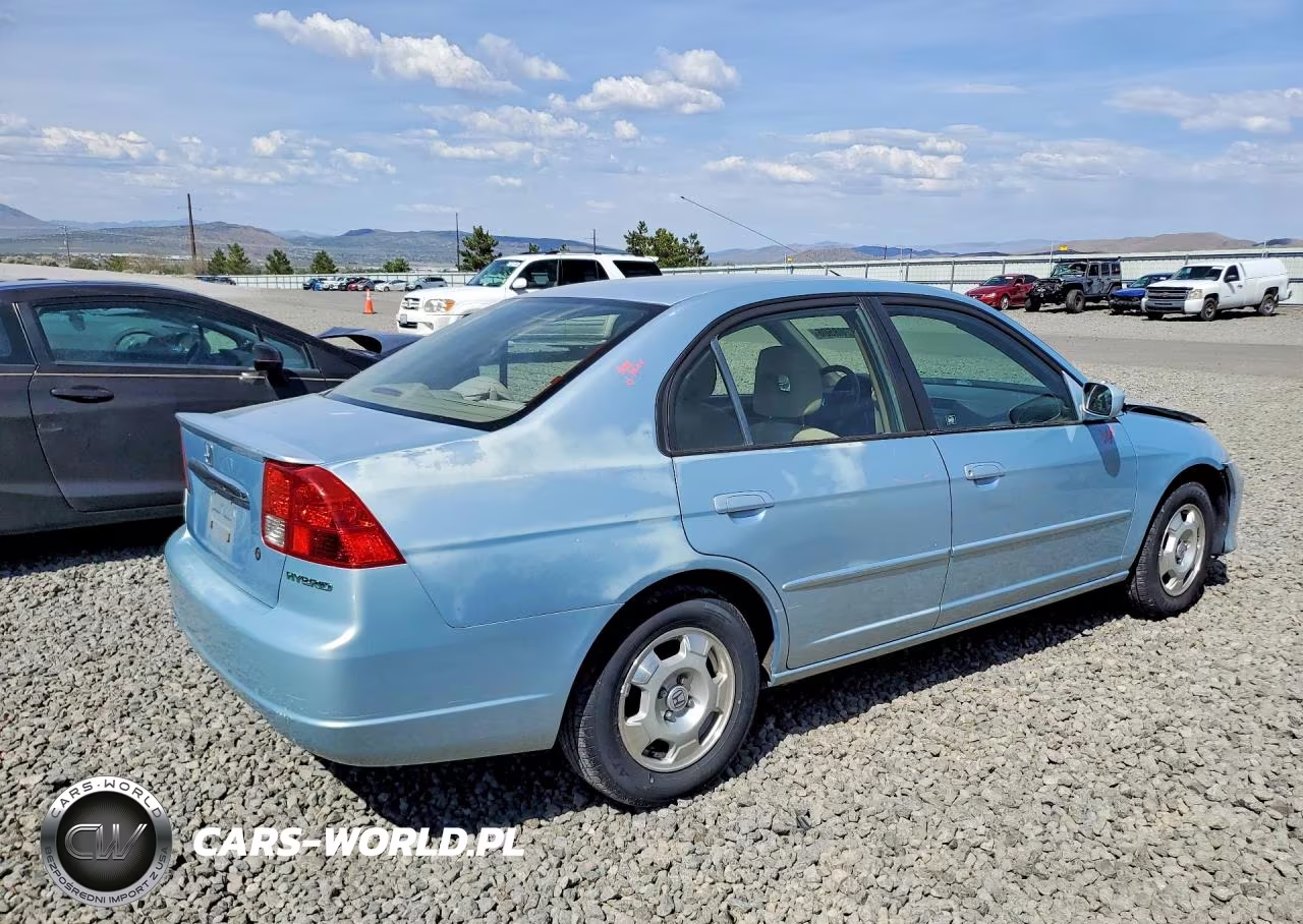 2003 Honda Civic Hybrid VIN:JHMES96653S032336 - 3
