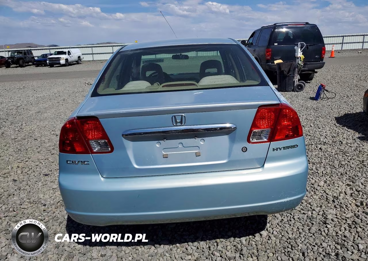 2003 Honda Civic Hybrid VIN:JHMES96653S032336 - 6