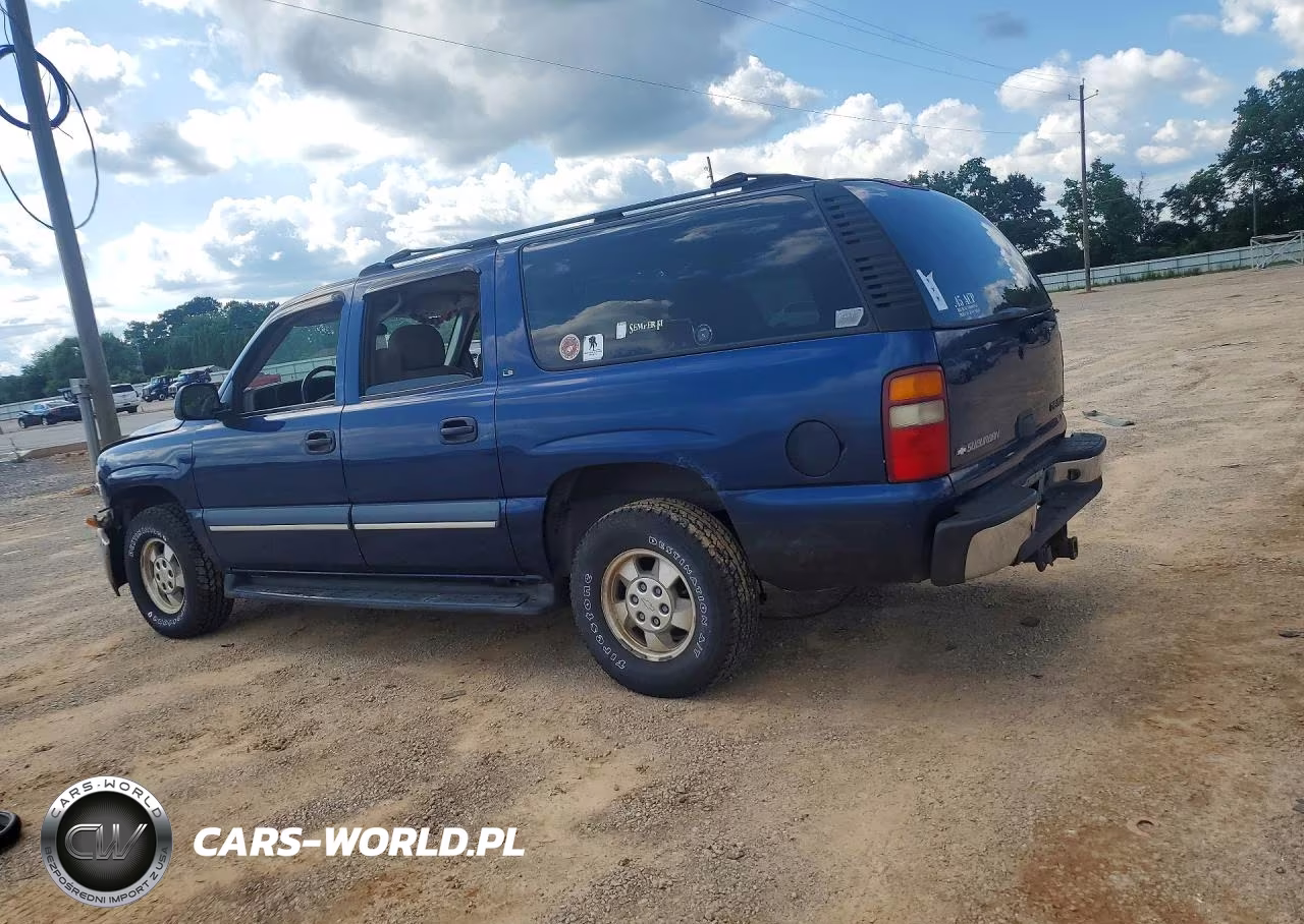 2002 Chevrolet Suburban K1500 VIN:3GNFK16Z12G303276 - 2