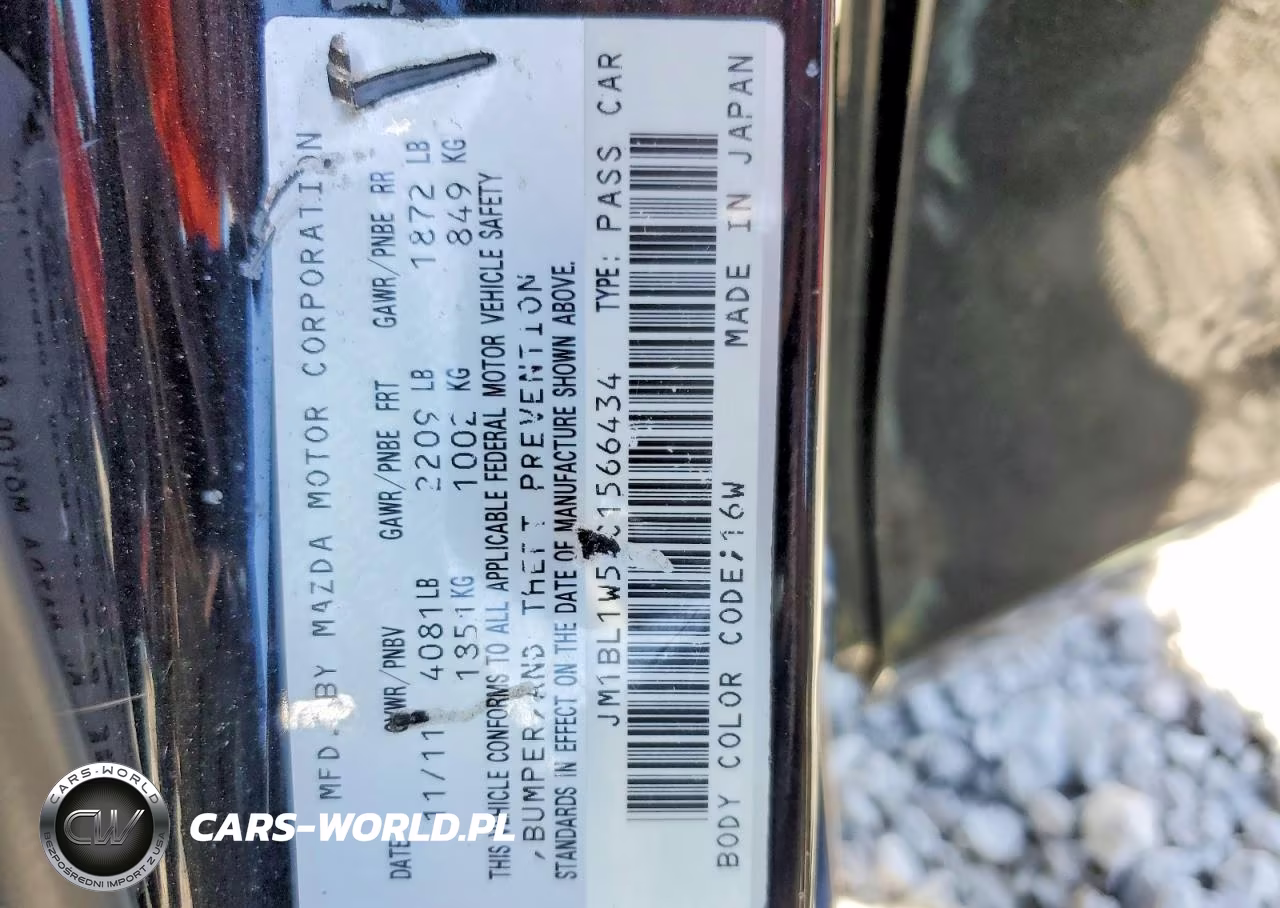 2012 Mazda 3 S VIN:JM1BL1W51C1566434 - 12