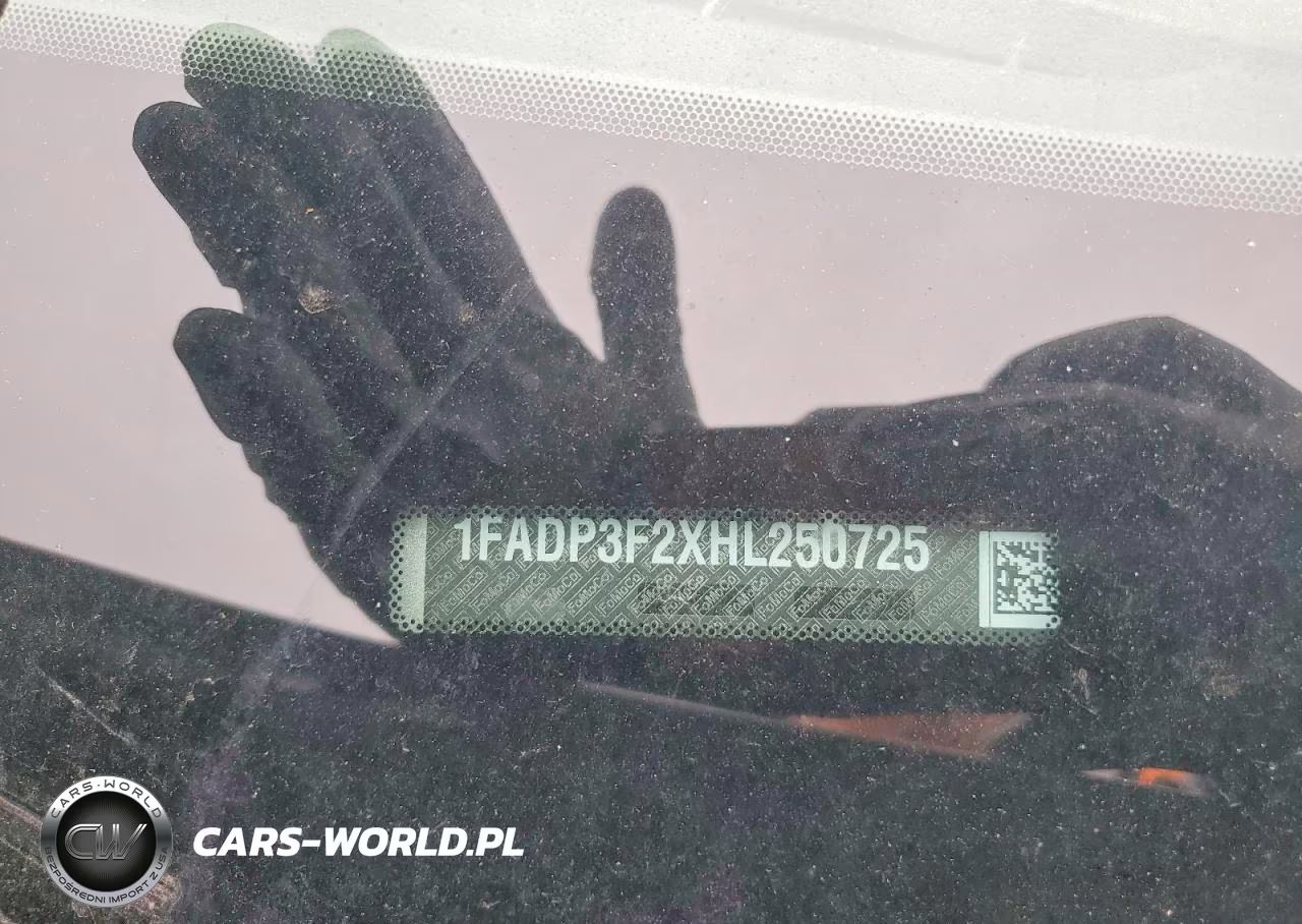 2017 Ford Focus Se VIN:1FADP3F2XHL250725 - 12
