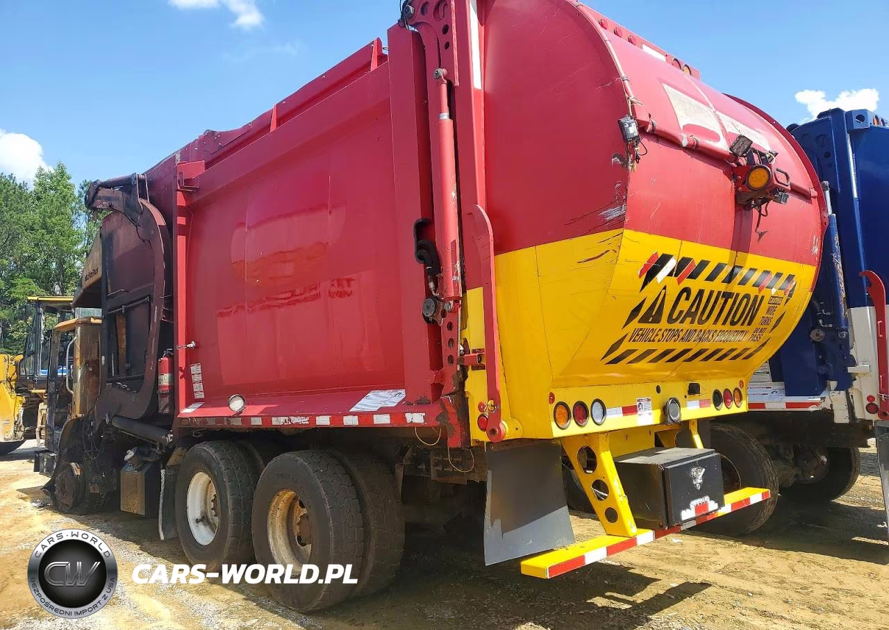 2018 Mack Mru600 Refuse Truck VIN:1M2AV04C5JM018946 - 3