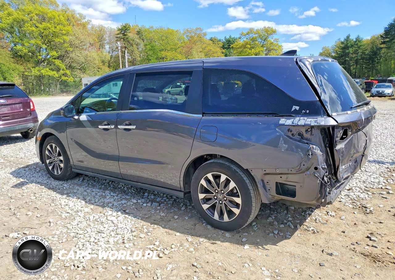 2022 Honda Odyssey Exl VIN:5FNRL6H79NB063903 - 2