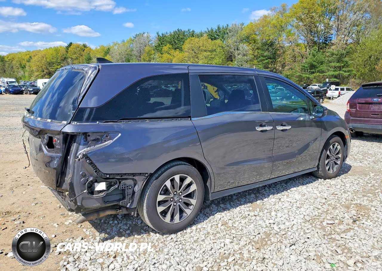 2022 Honda Odyssey Exl VIN:5FNRL6H79NB063903 - 3