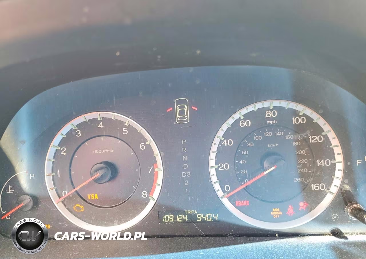 2009 Honda Accord Exl VIN:1HGCP36869A043970 - 9