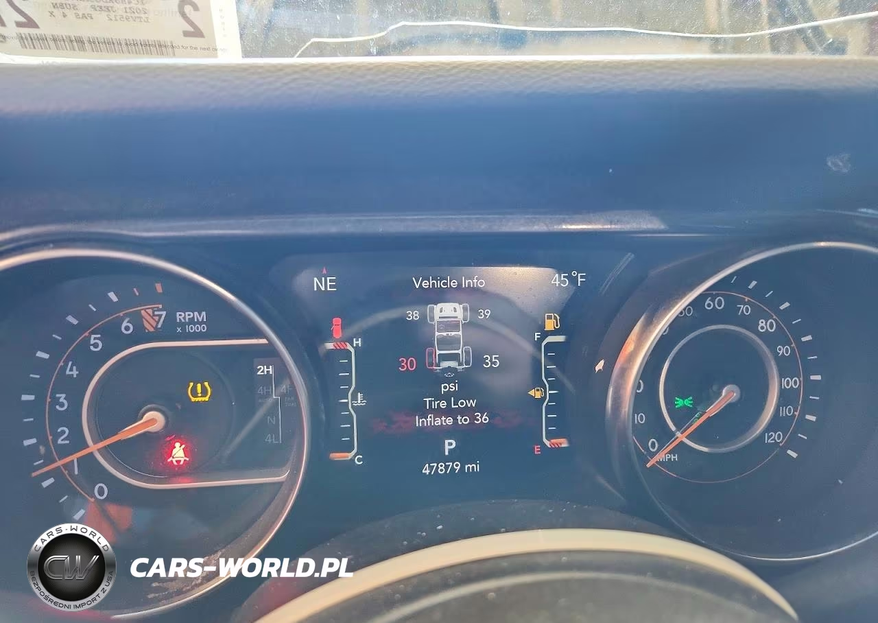 2021 Jeep Wrangler Unlimited Sport VIN:1C4HJXDG5MW727623 - 9