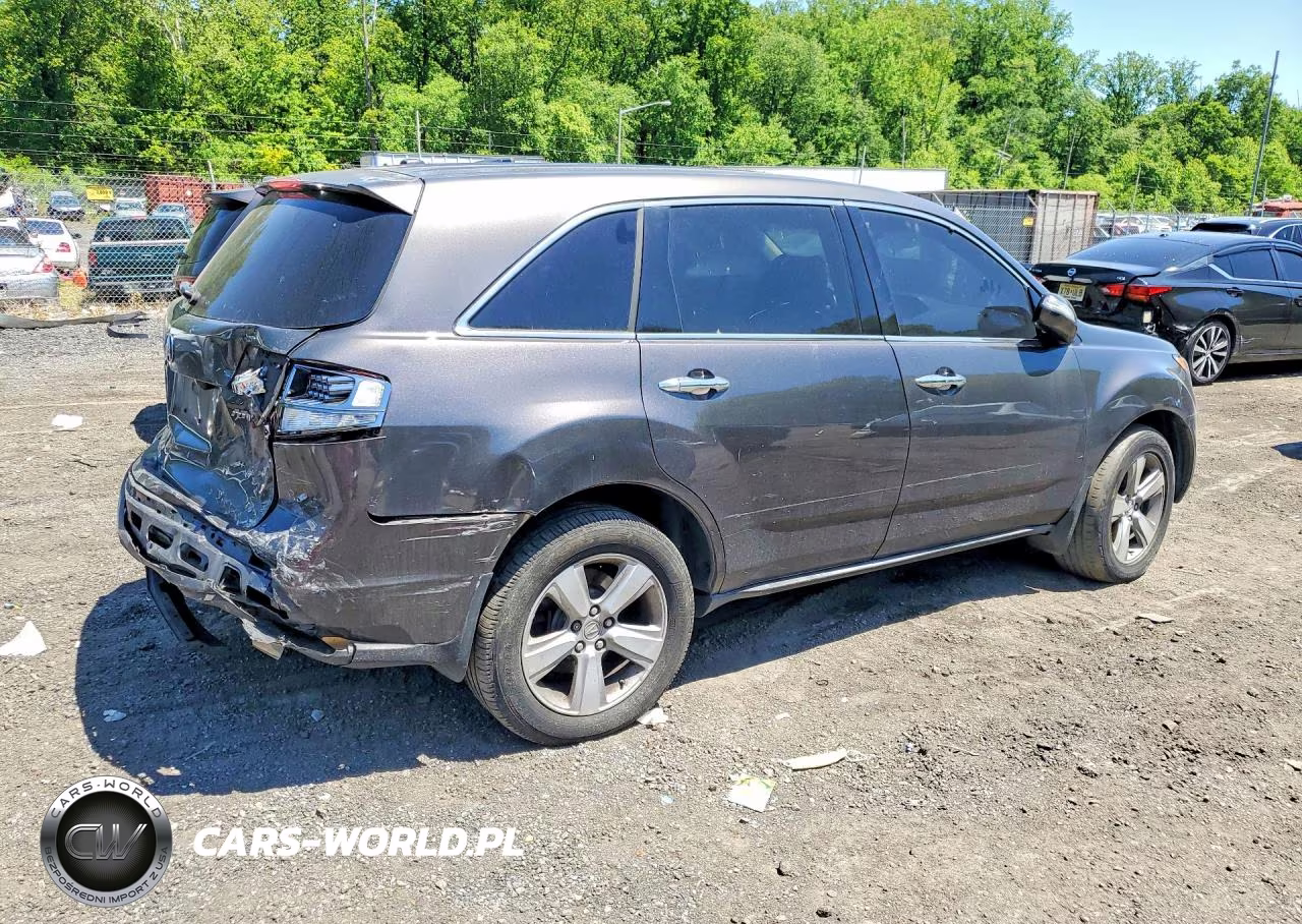 2012 Acura Mdx Technology VIN:2HNYD2H34CH550670 - 3