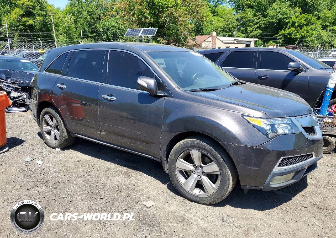 2012 Acura Mdx Technology VIN:2HNYD2H34CH550670 - 4