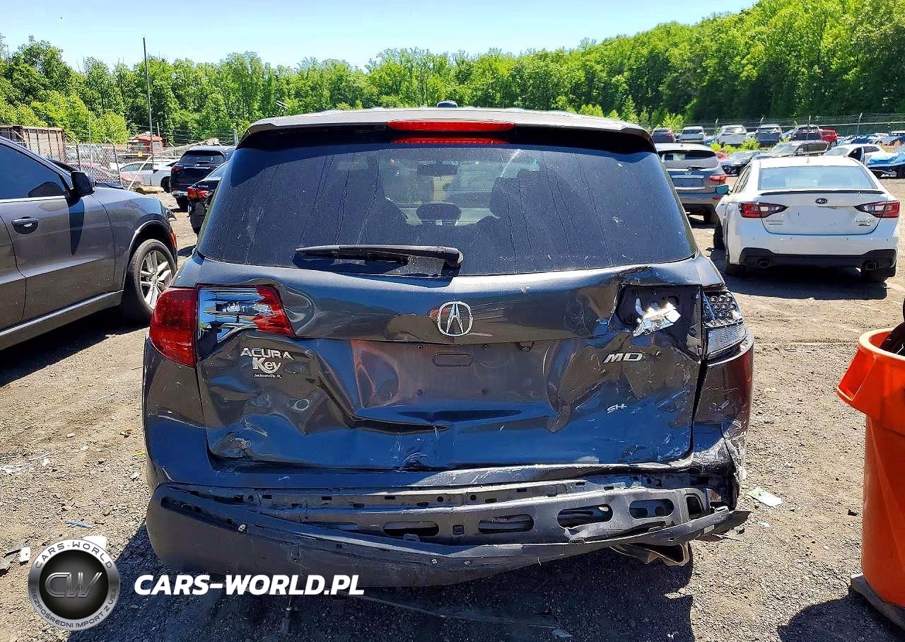 2012 Acura Mdx Technology VIN:2HNYD2H34CH550670 - 6