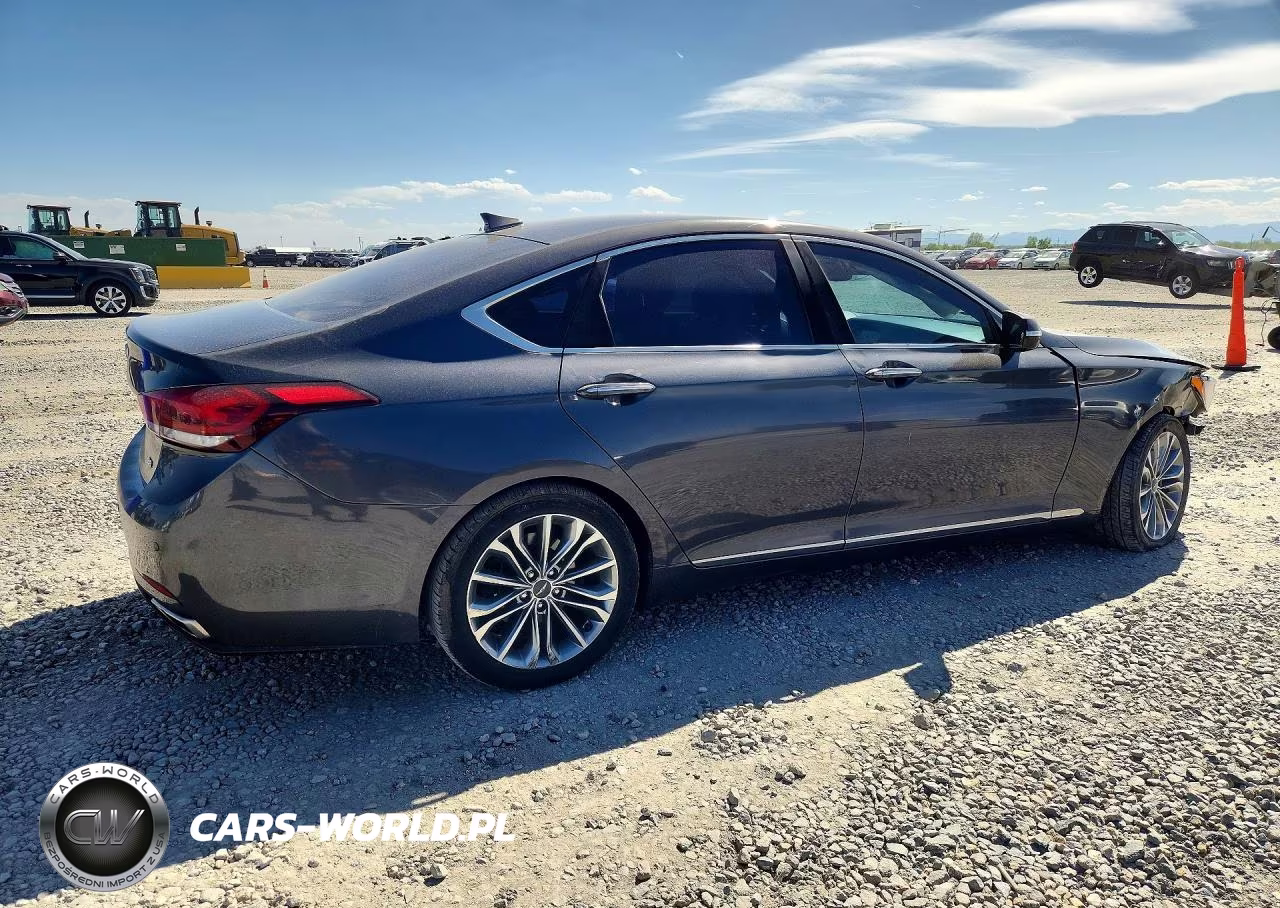 2017 Genesis G80 3.8 VIN:KMHGN4JE5HU203709 - 3