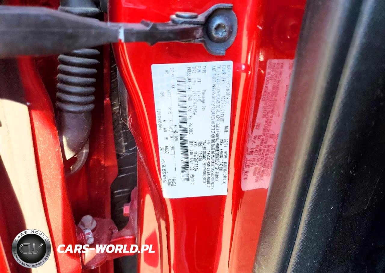 2014 Ford Focus Titanium VIN:1FADP3N26EL405817 - 13