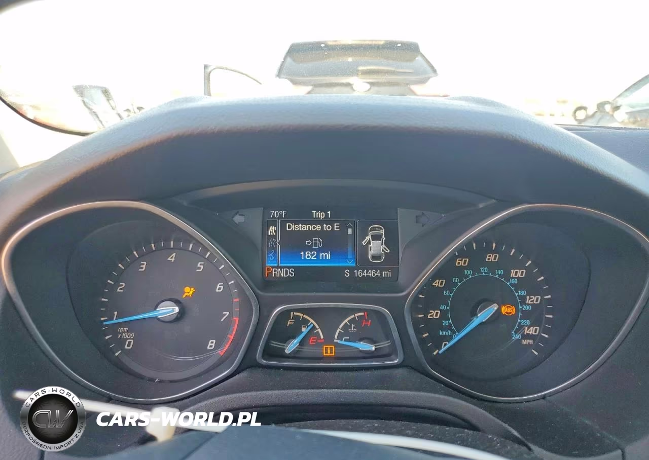 2014 Ford Focus Titanium VIN:1FADP3N26EL405817 - 9