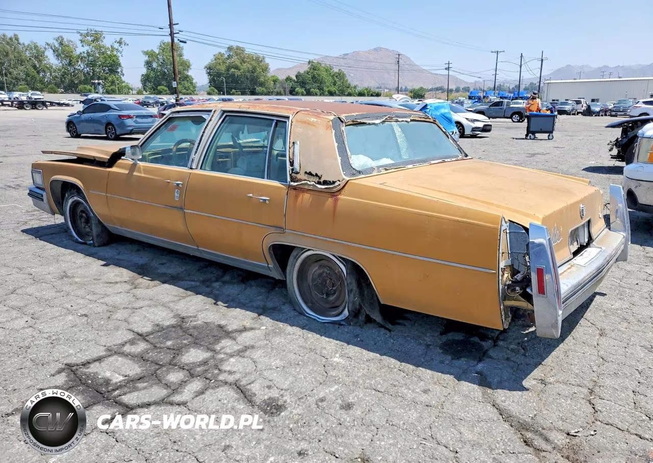 1978 Cadillac Fleetwood Chassis VIN:6B69S8Q234934 - 2