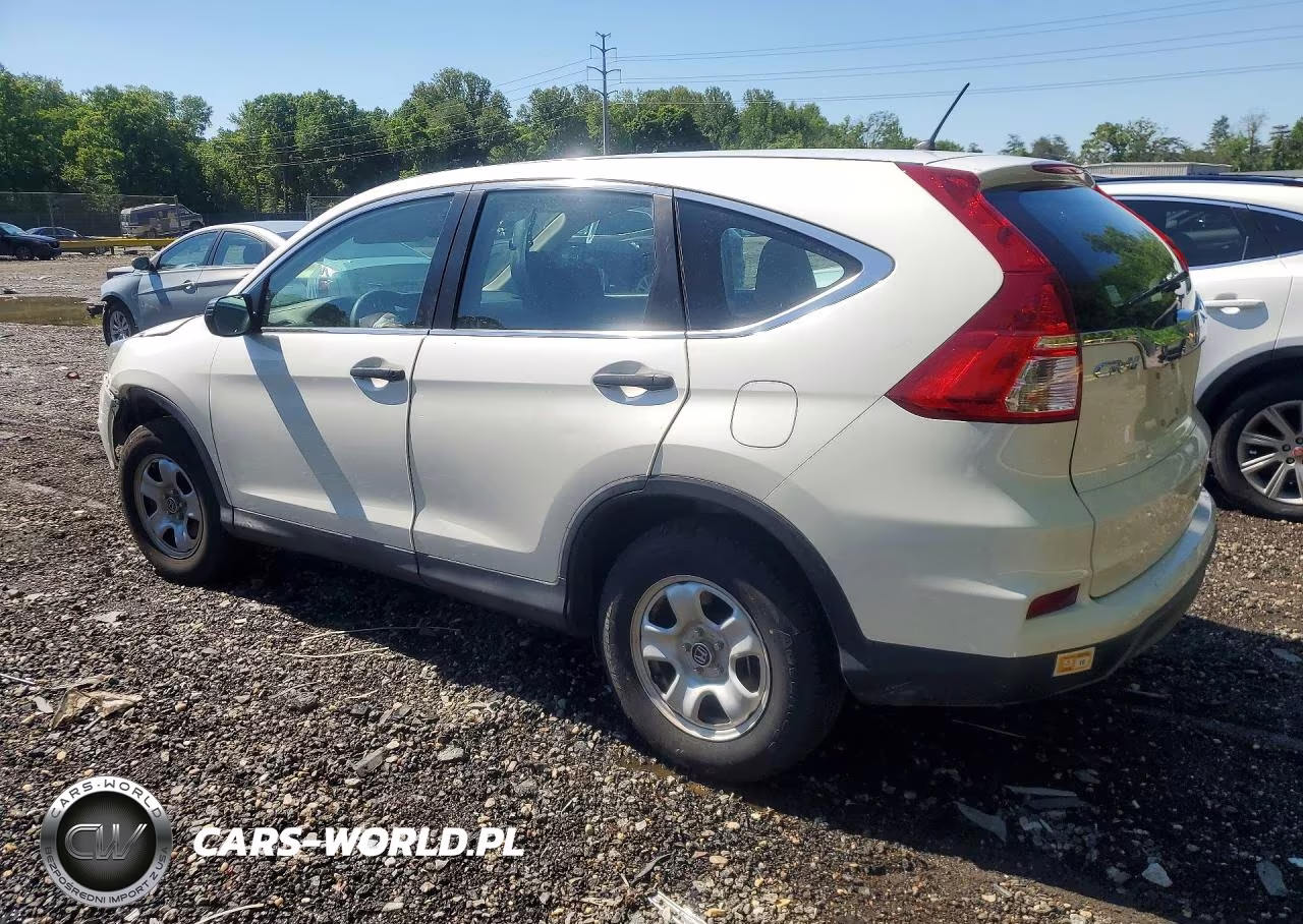 2016 Honda Cr-V Lx VIN:5J6RM3H37GL009924 - 2