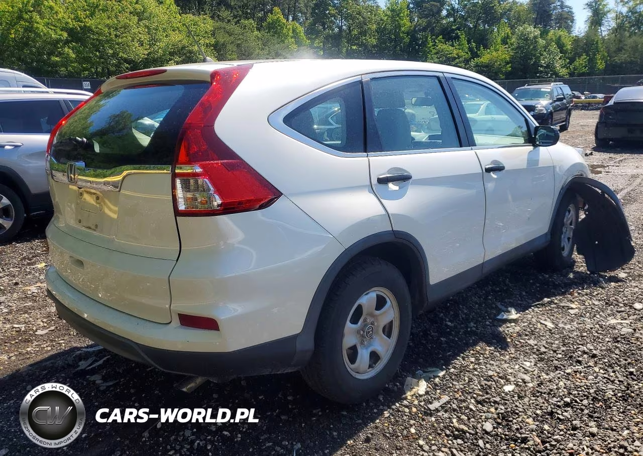 2016 Honda Cr-V Lx VIN:5J6RM3H37GL009924 - 3