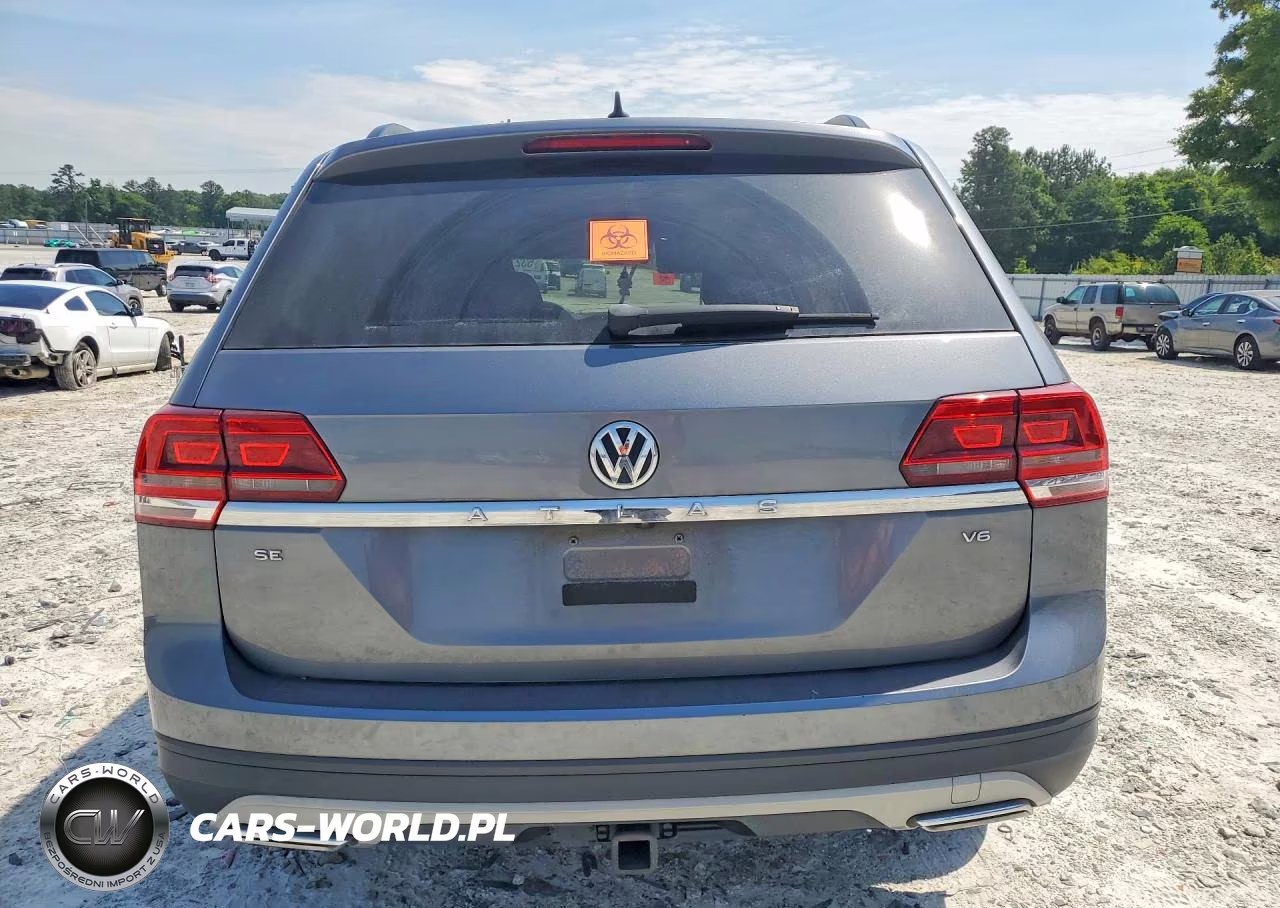 2020 Volkswagen Atlas Se VIN:1V2WR2CA1LC505367 - 6