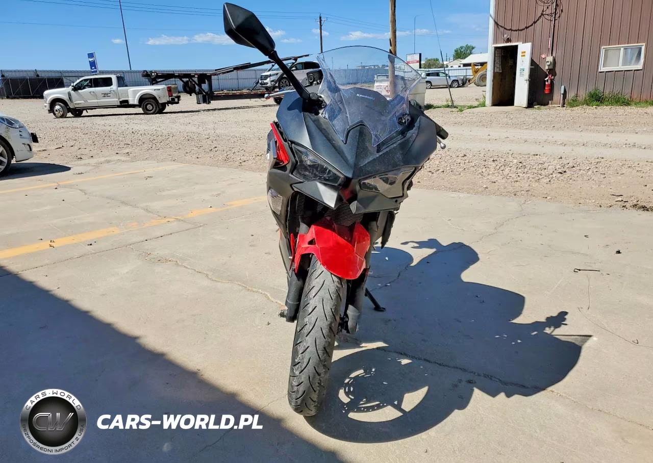 2025 Kawasaki Ex500 VIN:ML5EXGG11SDA67112 - 2