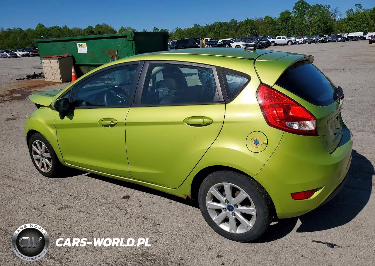 2012 Ford Fiesta Se VIN:3FADP4EJ6CM157478 - 2