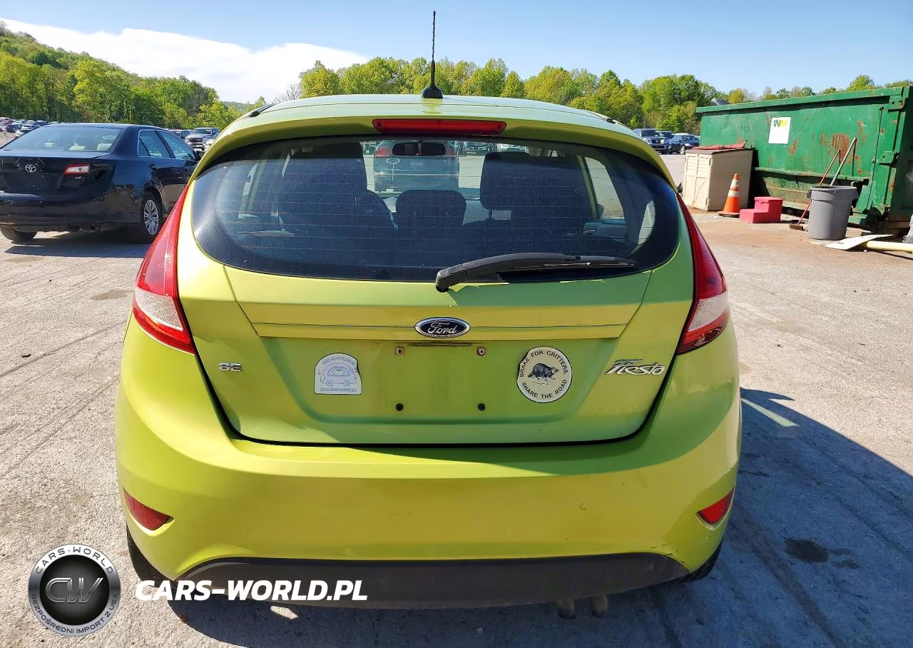 2012 Ford Fiesta Se VIN:3FADP4EJ6CM157478 - 6