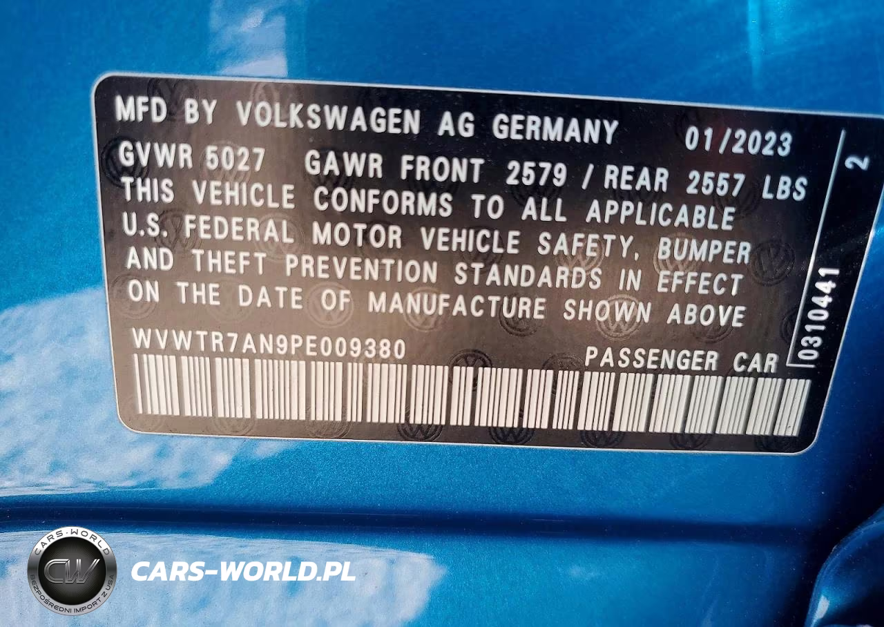 2023 Volkswagen Arteon Sel Premium R-Line VIN:WVWTR7AN9PE009380 - 13