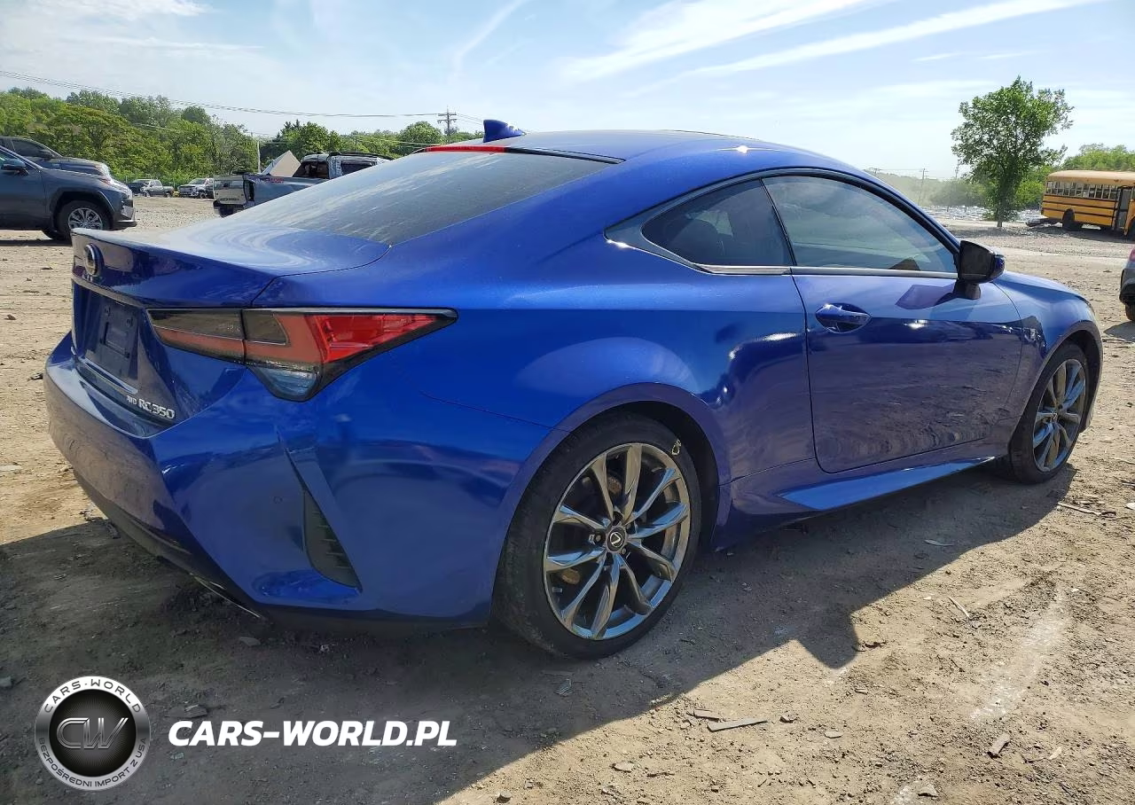 2019 Lexus Rc 350 VIN:JTHSZ5BC6K5009907 - 3