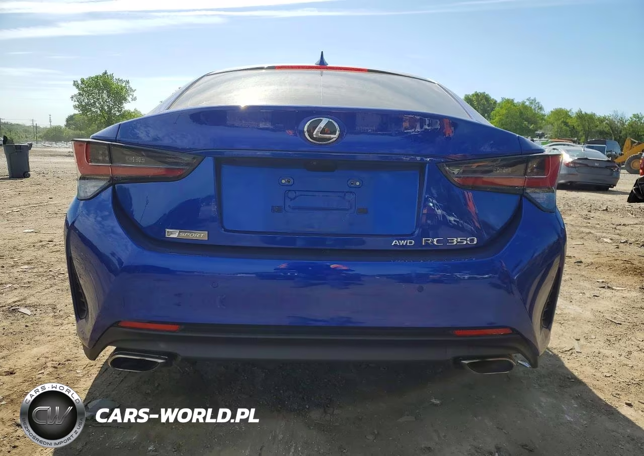 2019 Lexus Rc 350 VIN:JTHSZ5BC6K5009907 - 6