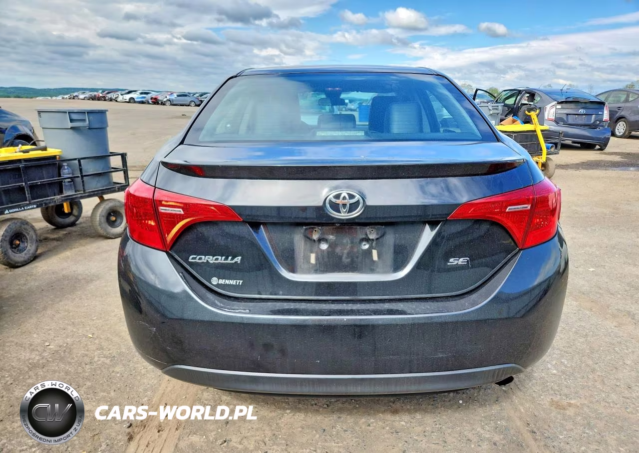 2018 Toyota Corolla Se VIN:2T1BURHE6JC000805 - 6