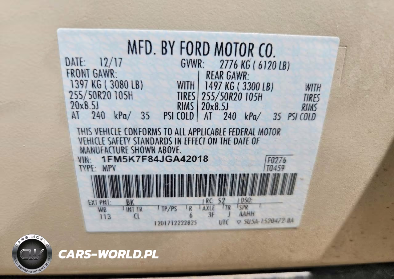 2018 Ford Explorer Limited VIN:1FM5K7F84JGA42018 - 13