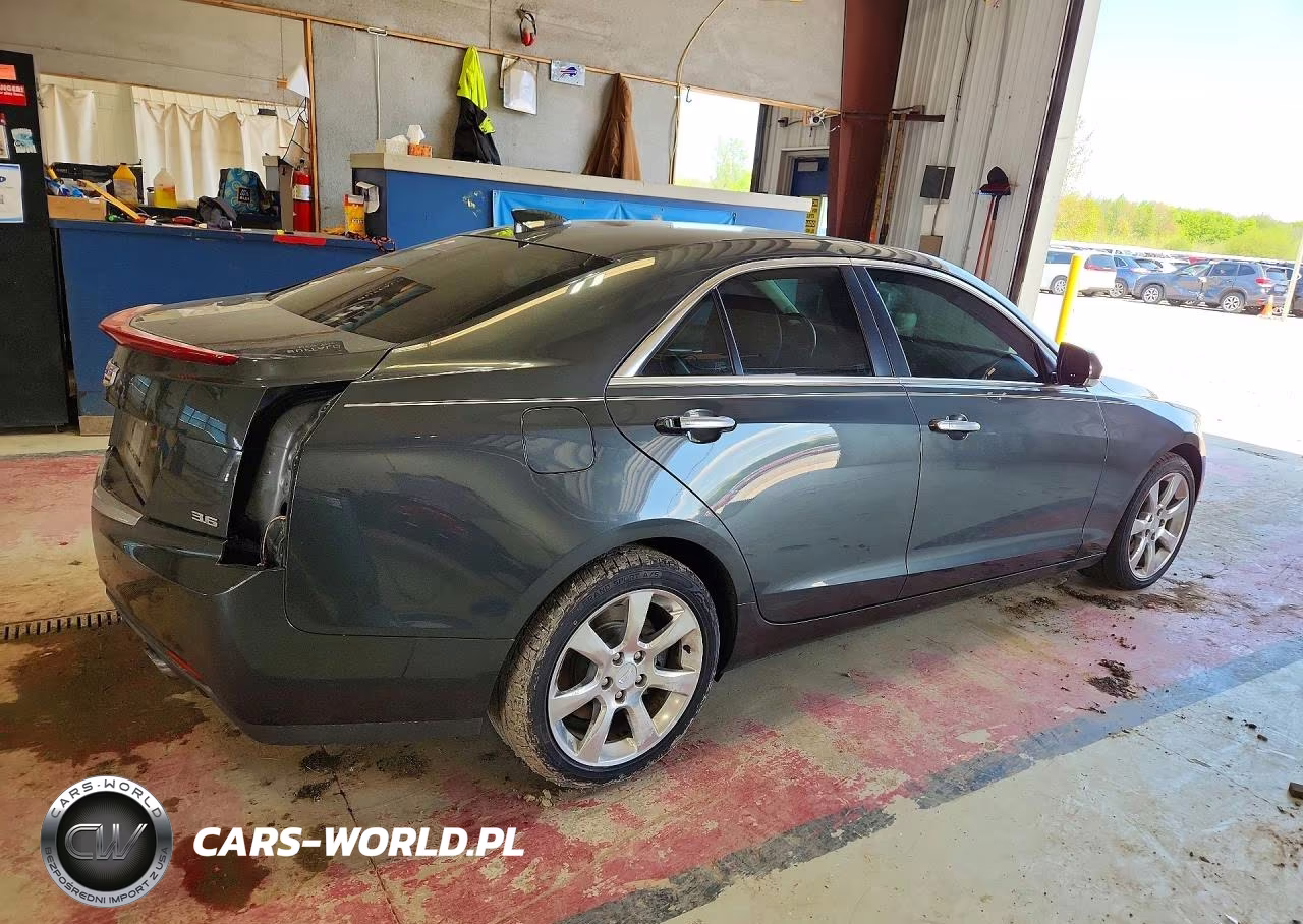 2015 Cadillac Ats Luxury VIN:1G6AH5R32F0128193 - 3