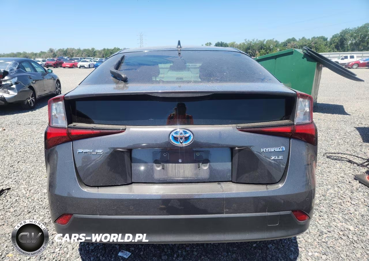 2019 Toyota Prius Xle VIN:JTDKARFU0K3102131 - 6