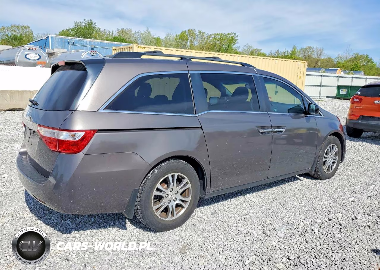 2011 Honda Odyssey Exl VIN:5FNRL5H69BB061257 - 3