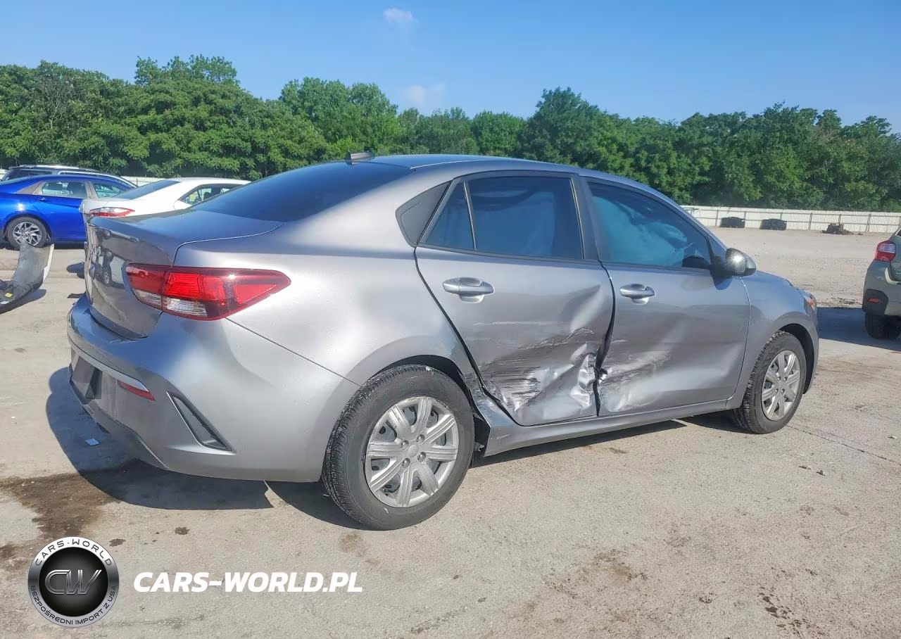 2022 Kia Rio S VIN:3KPA24AD6NE510018 - 3