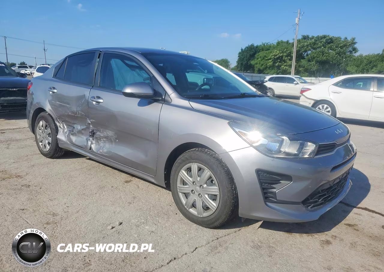 2022 Kia Rio S VIN:3KPA24AD6NE510018 - 4