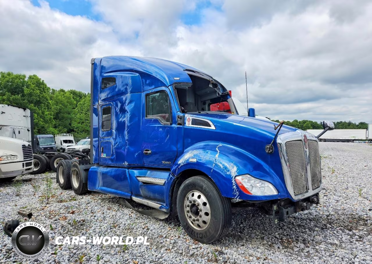 2021 Kenworth Construction T680 VIN:1XKYD49X7MJ437478 - 9