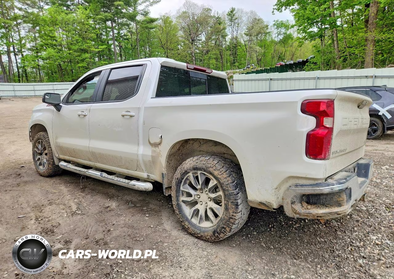 2020 Chevrolet Silverado K1500 Lt VIN:3GCUYDET8LG190876 - 2