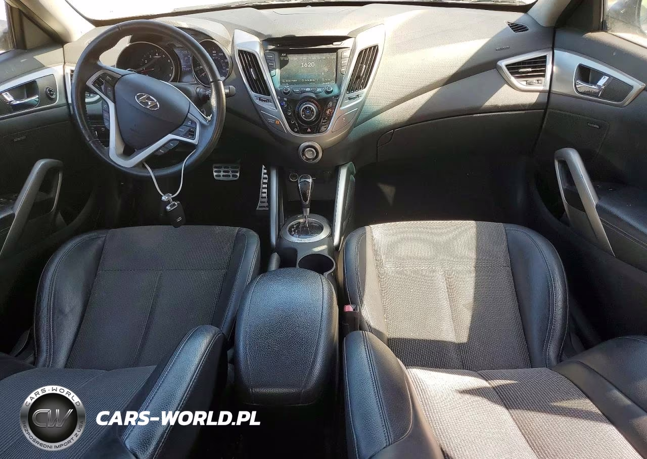 2013 Hyundai Veloster Base VIN:KMHTC6AD8DU108255 - 8