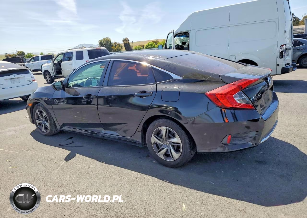 2019 Honda Civic Lx VIN:2HGFC2F60KH536567 - 2