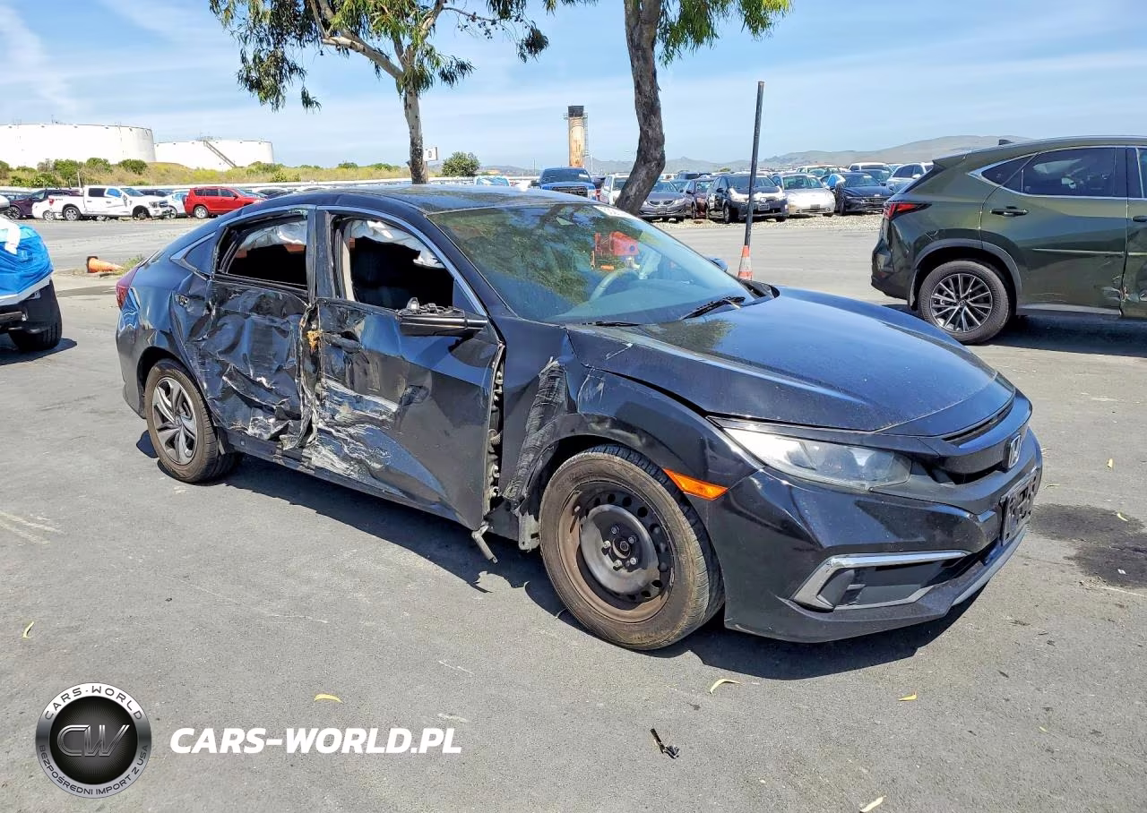 2019 Honda Civic Lx VIN:2HGFC2F60KH536567 - 4
