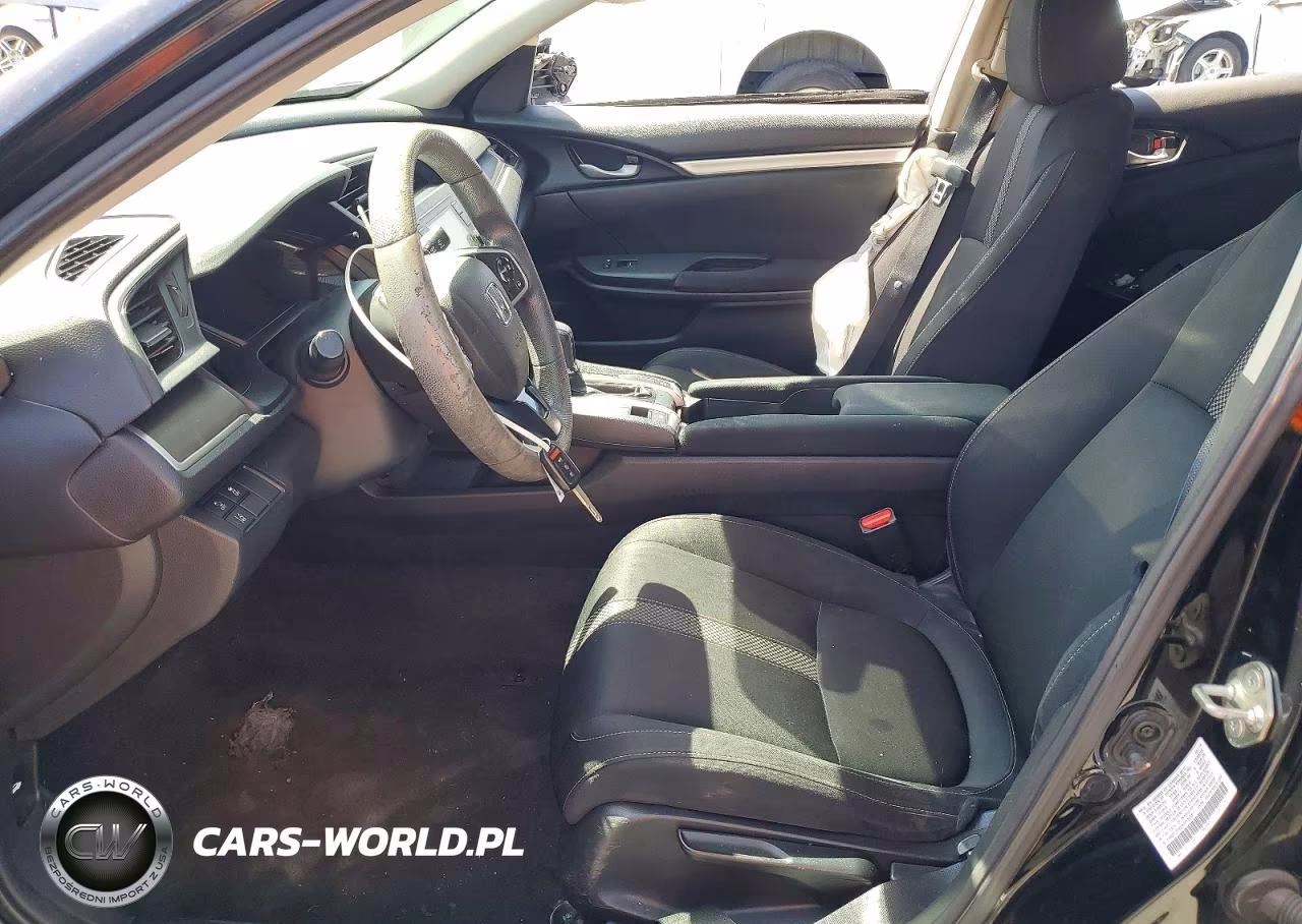 2019 Honda Civic Lx VIN:2HGFC2F60KH536567 - 7