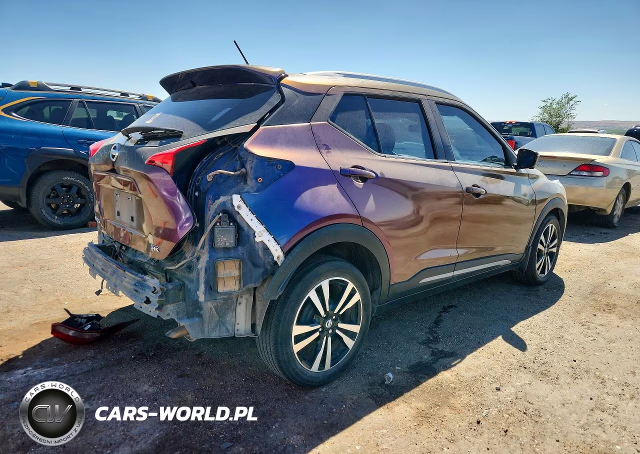 2020 Nissan Kicks Sr VIN:3N1CP5DVXLL539411 - 3