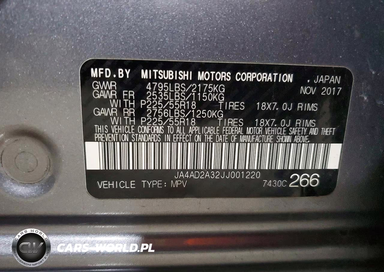 2018 Mitsubishi Outlander Es VIN:JA4AD2A32JJ001220 - 14