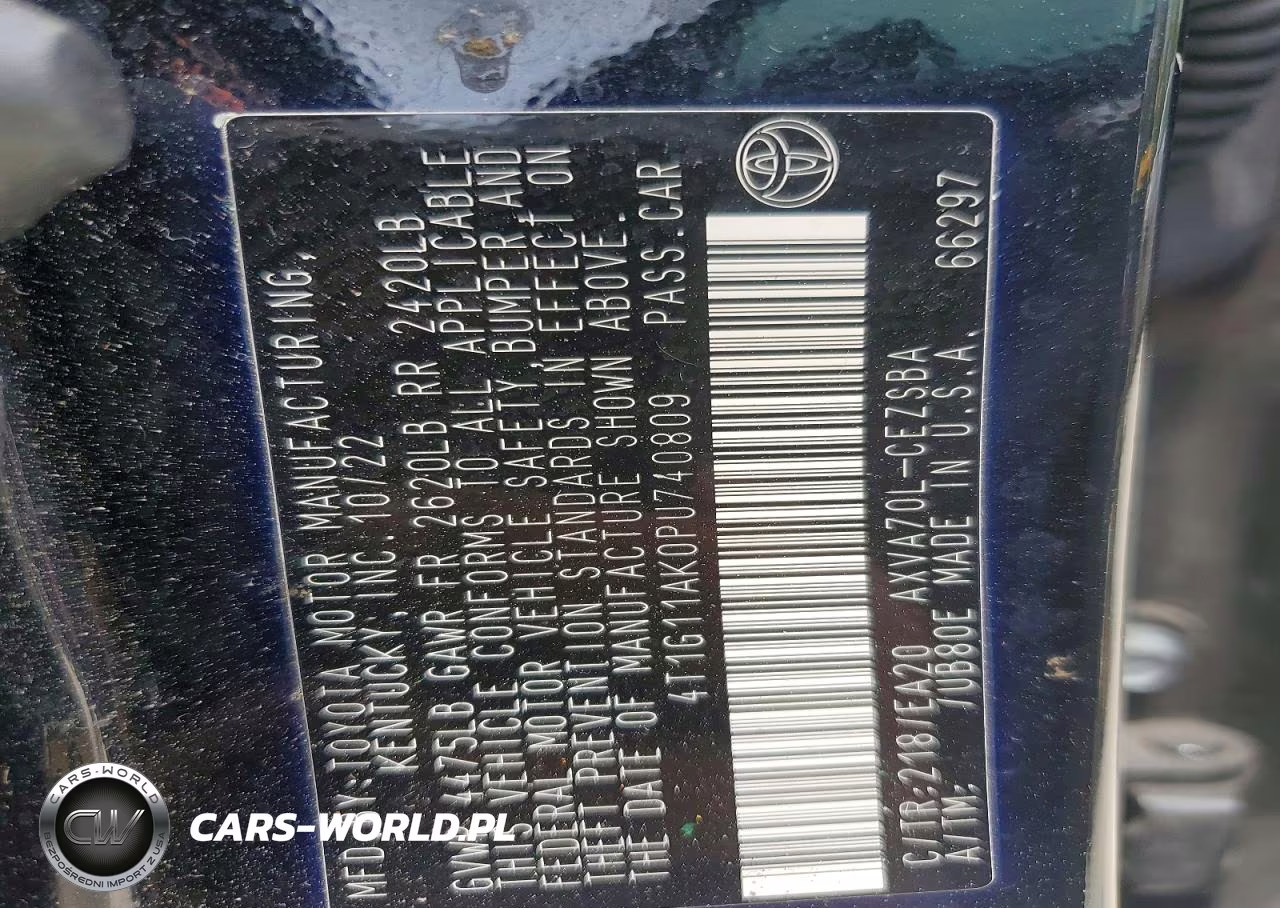 2023 Toyota Camry Se VIN:4T1G11AK0PU740809 - 13