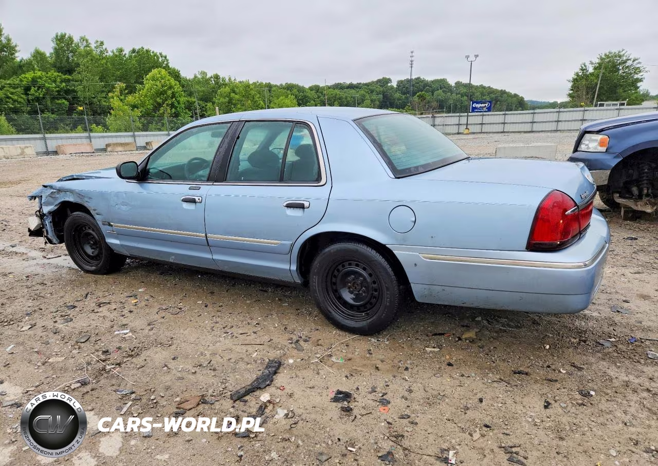 1999 Mercury Grand Marquis Gs VIN:2MEFM74W0XX724156 - 2