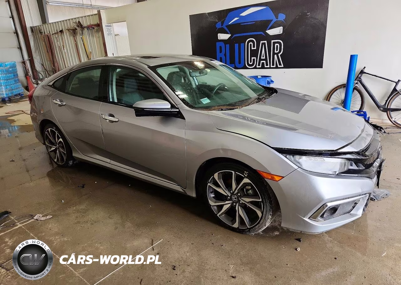 2021 Honda Civic Touring VIN:19XFC1F93ME002027 - 4