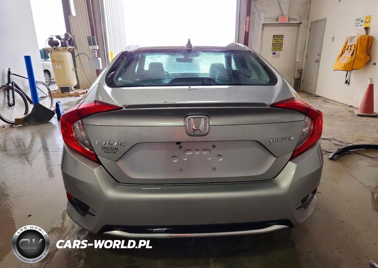 2021 Honda Civic Touring VIN:19XFC1F93ME002027 - 6