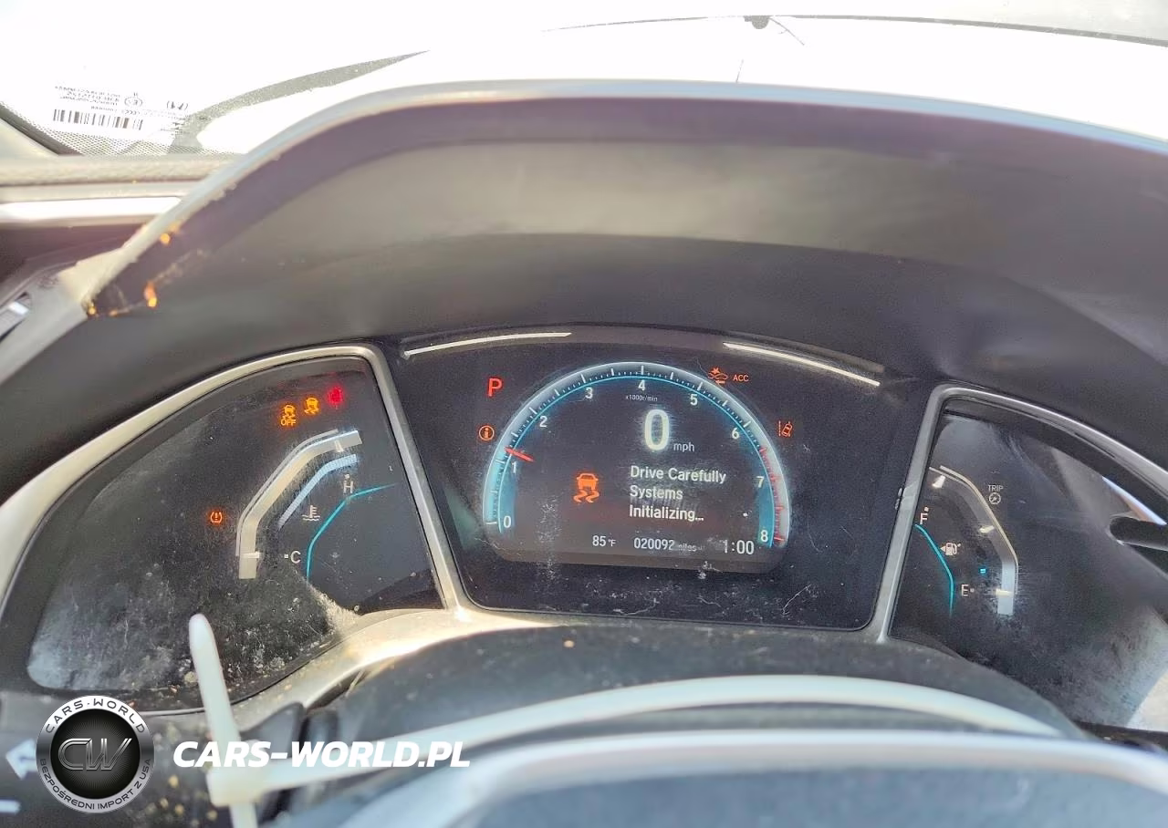 2021 Honda Civic Touring VIN:19XFC1F93ME002027 - 9