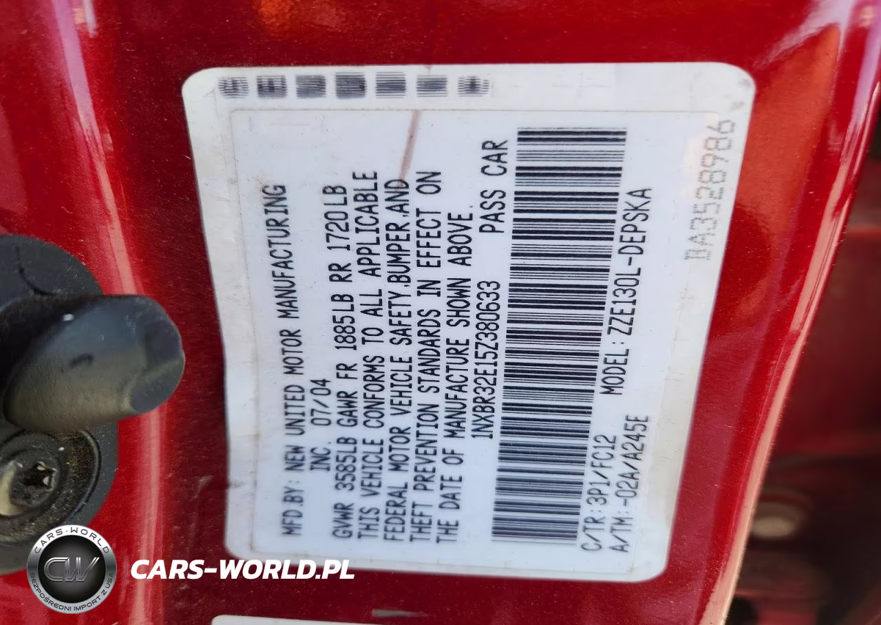 2005 Toyota Corolla S VIN:1NXBR32E15Z380633 - 13