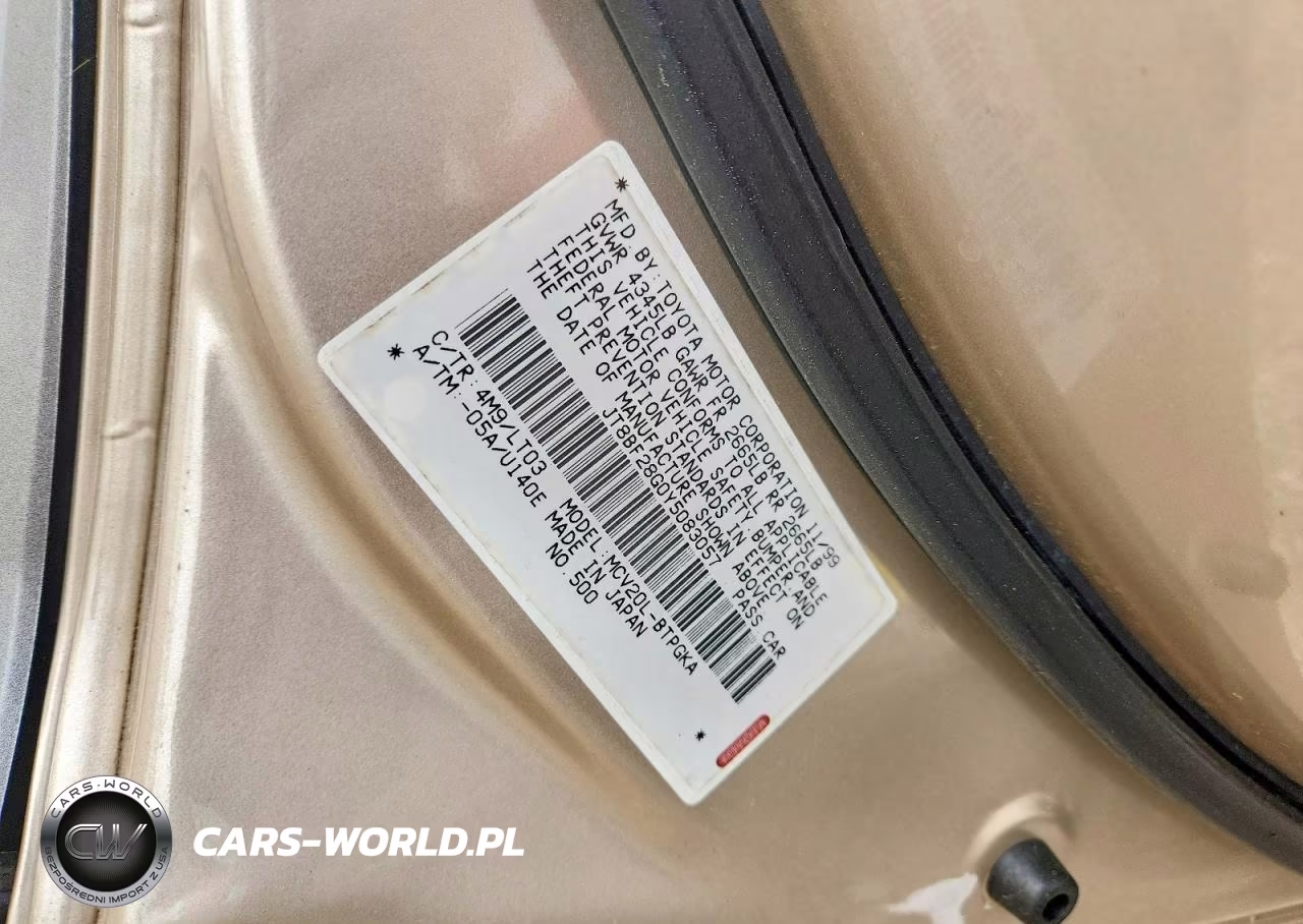 2000 Lexus Es 300 VIN:JT8BF28G0Y5083057 - 12