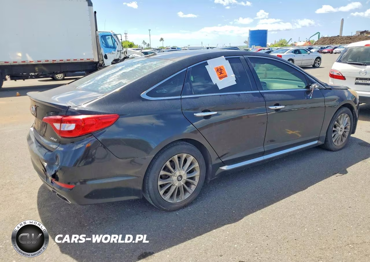 2015 Hyundai Sonata Limited VIN:5NPE34AF6FH067804 - 3